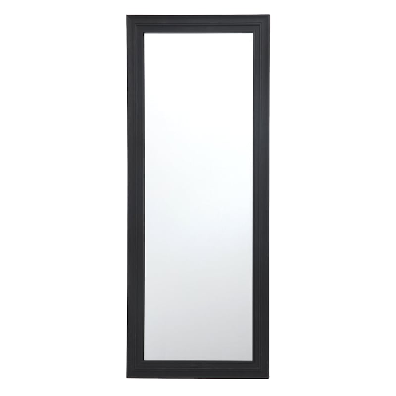 Becky Black Framed Wall Mirror, 24x58