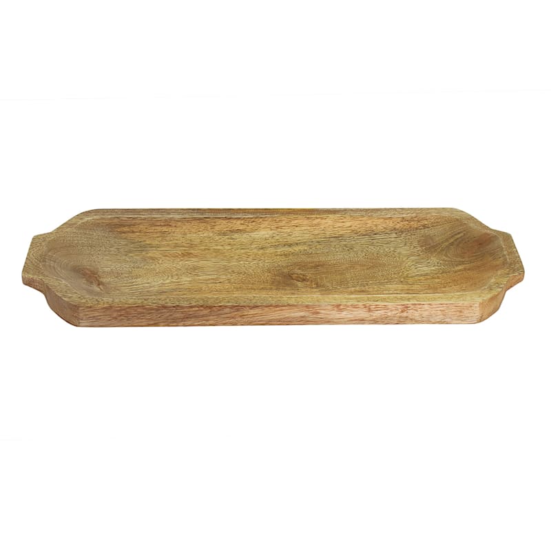 Wooden Cheese Serving Board, 18x6