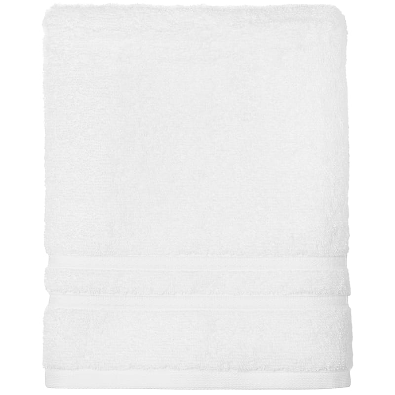 Essentials White Bath Towel, 30x52