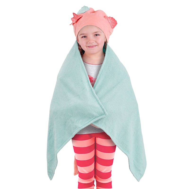 Mermaid hooded towel 2025