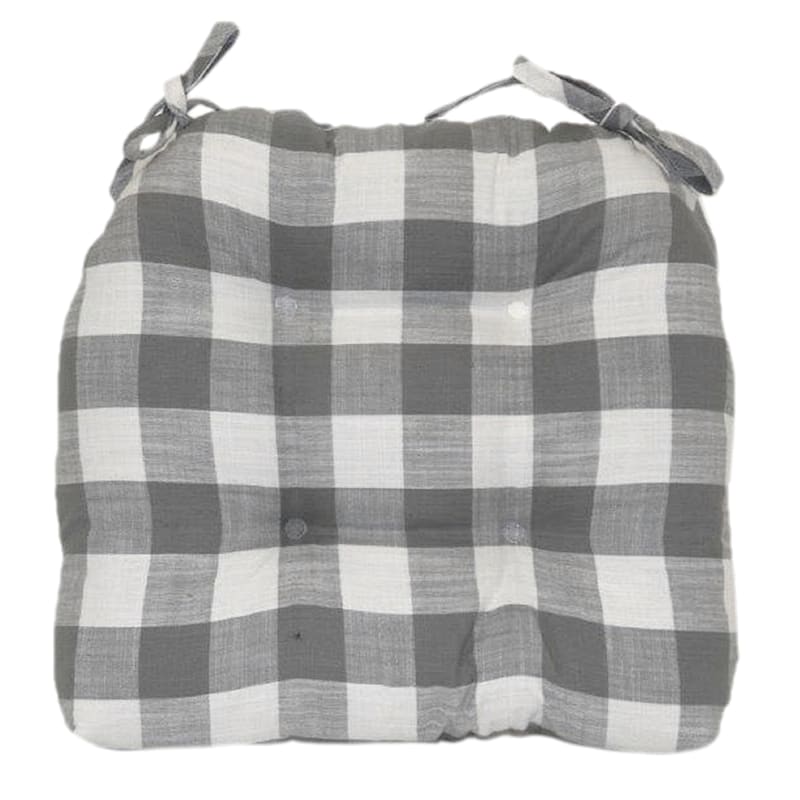 Black buffalo check chair cushions new arrivals