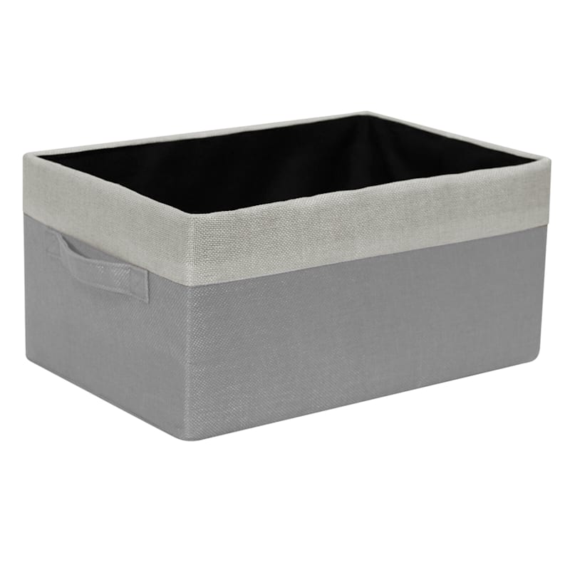 Grey Storage Basket, Small