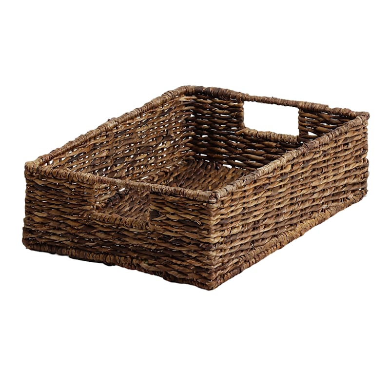 Under bed Wicker Storage Basket Bedroom Storage