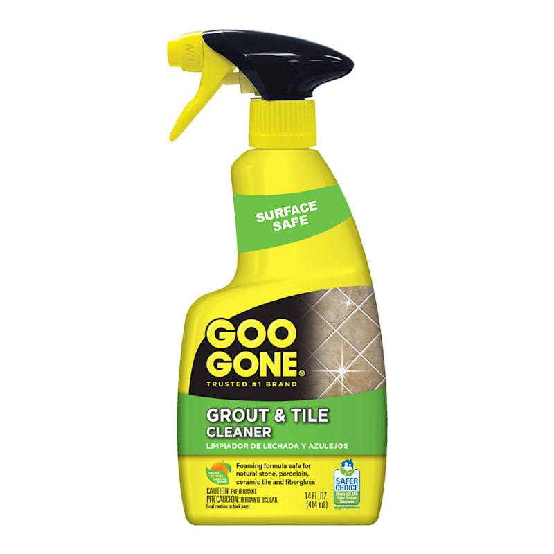 Goo Gone Grout & Tile Cleaner Spray, 14oz