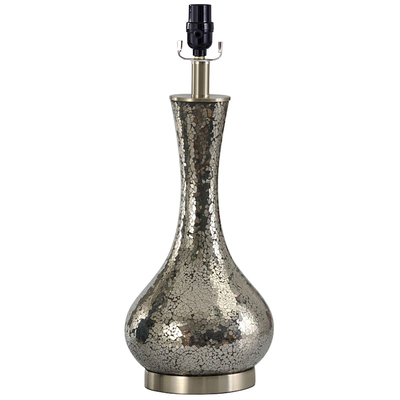 Gunmetal Mosaic Table Lamp Base 21