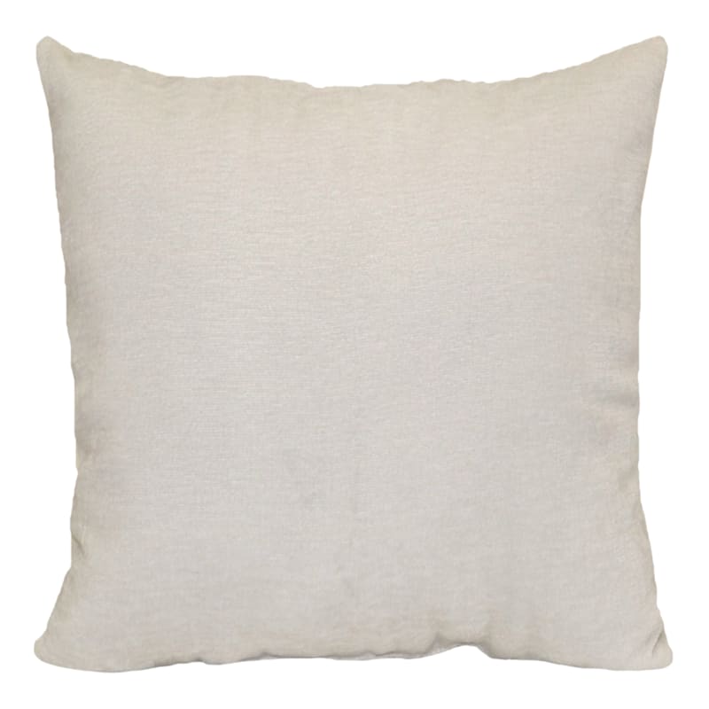 Reese Ivory Chenille Throw Pillow 24