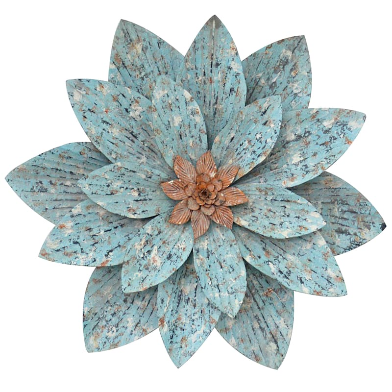 Metal wall flowers cheap