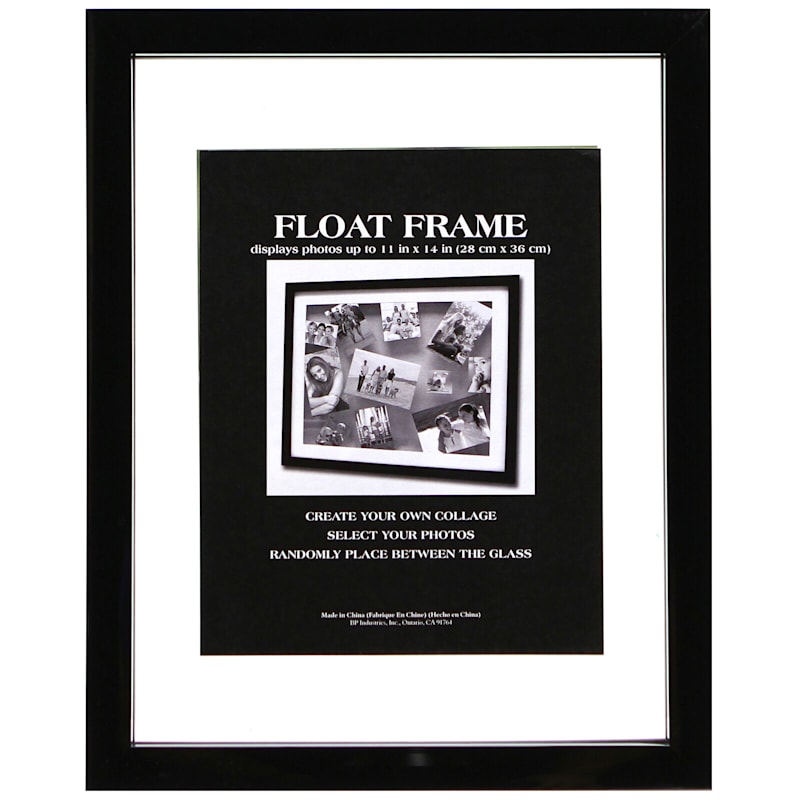 Black Floating Wall Frame, 11x14