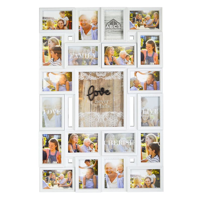 5-Opening Love & Family Wall Collage Picture Frame, 16x20