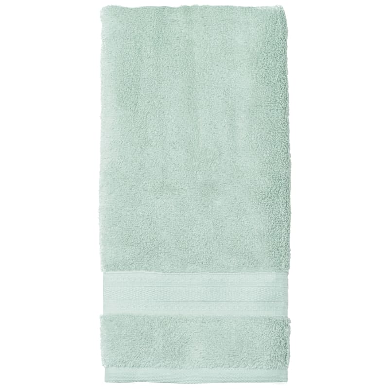 Luxury Aqua Hand Towel 16X28