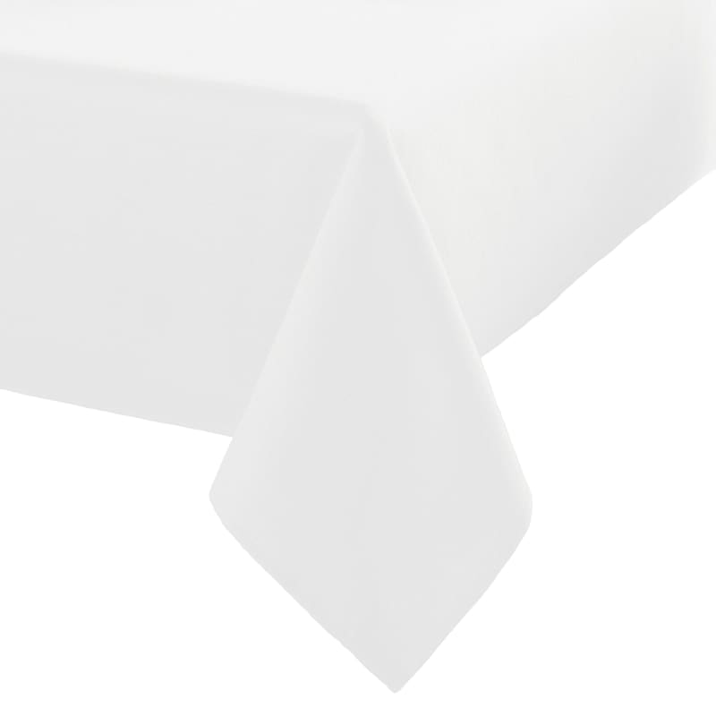 Madison 70in. Diameter Table Cloth White