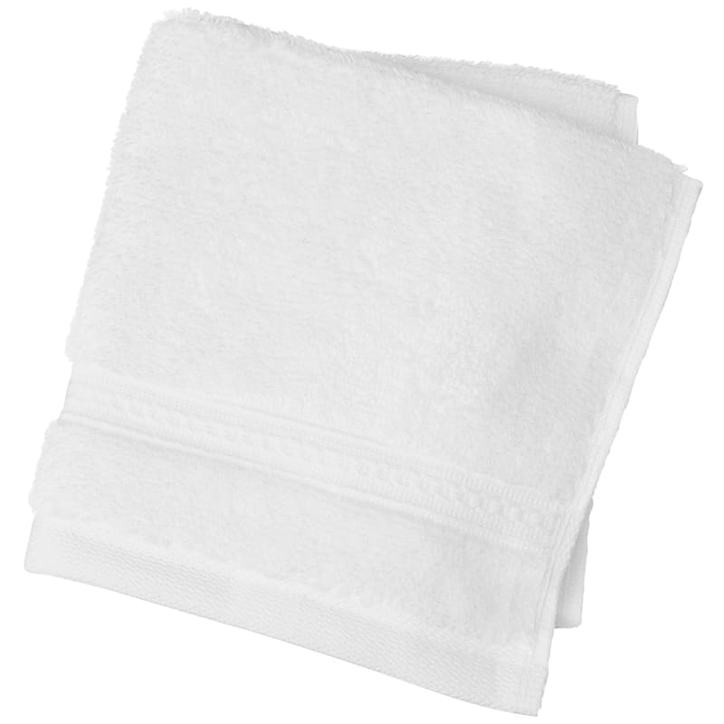 Luxury White Washcloth 13X13