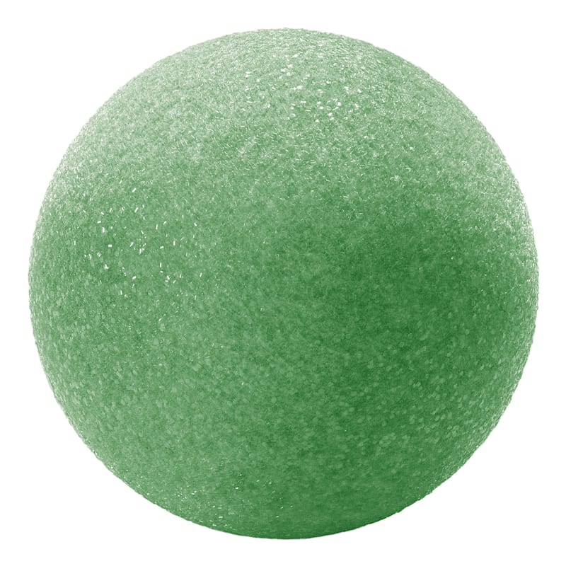 Green Floral Foam Ball, 5.6"