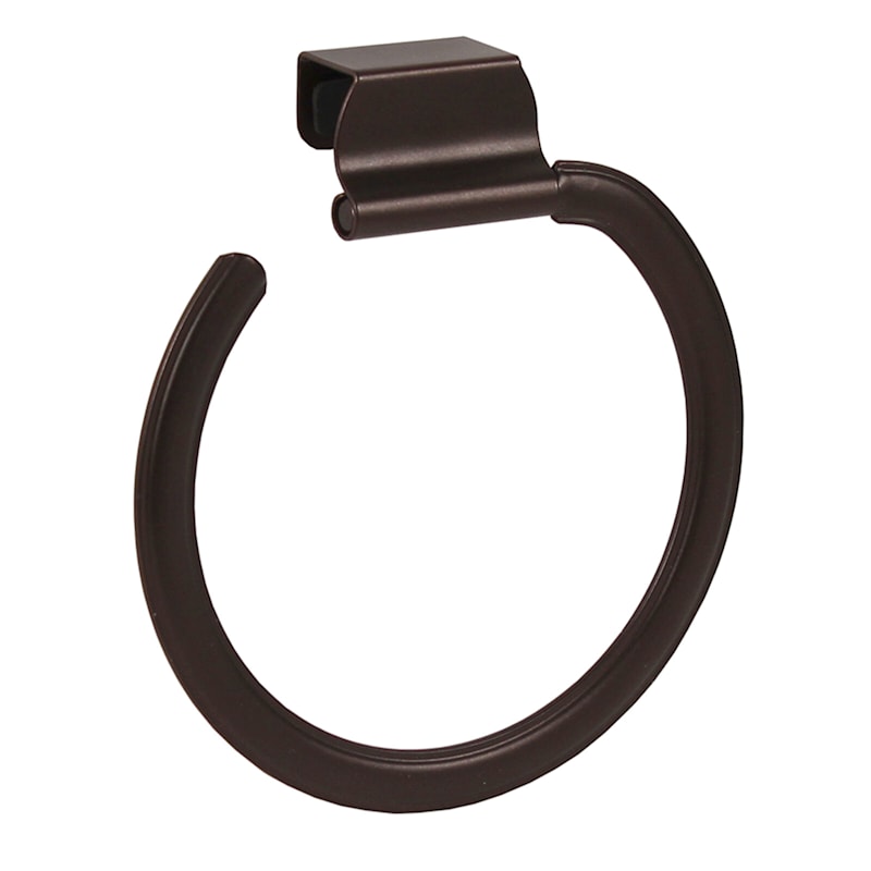Ashley Over The Cabinet Towel Ring Bronze
