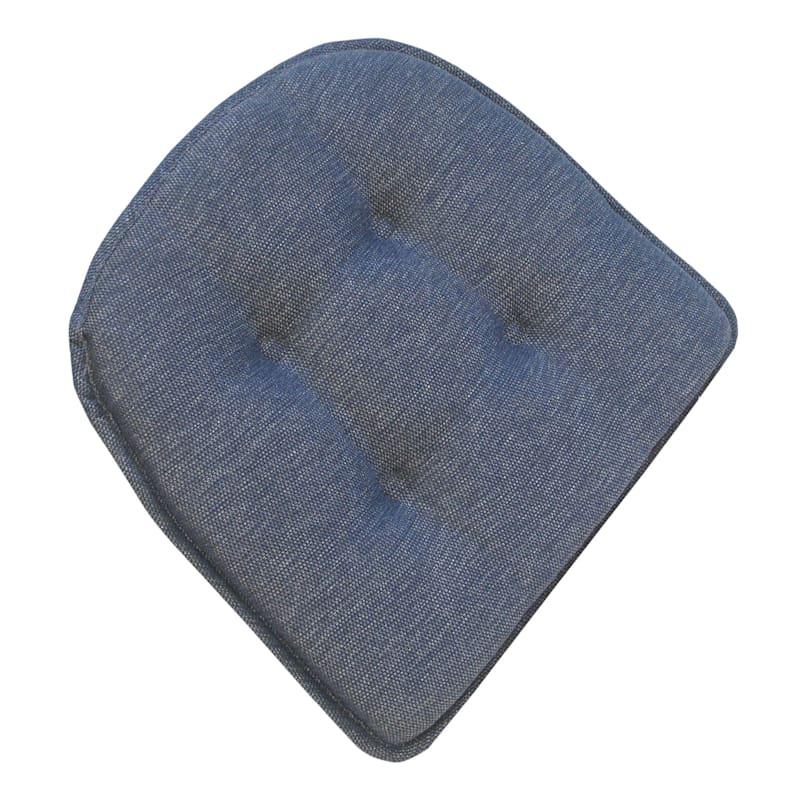 Embrace Blue Non Skid Gripper Chair Pad, Wayfair Dining Chair Cushions With Ties