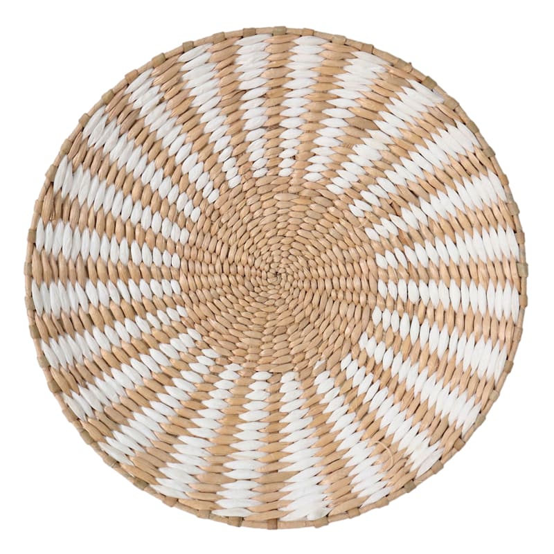 Found & Fable Woven Decorative Wall Basket, 14"