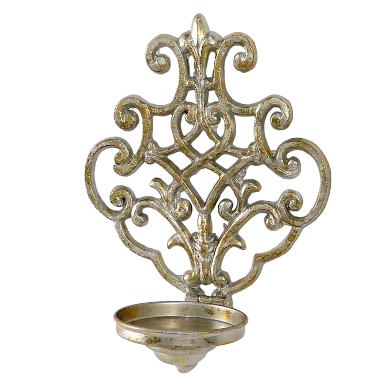 Grace Mitchell Gold Sconce Wall Candle Holder