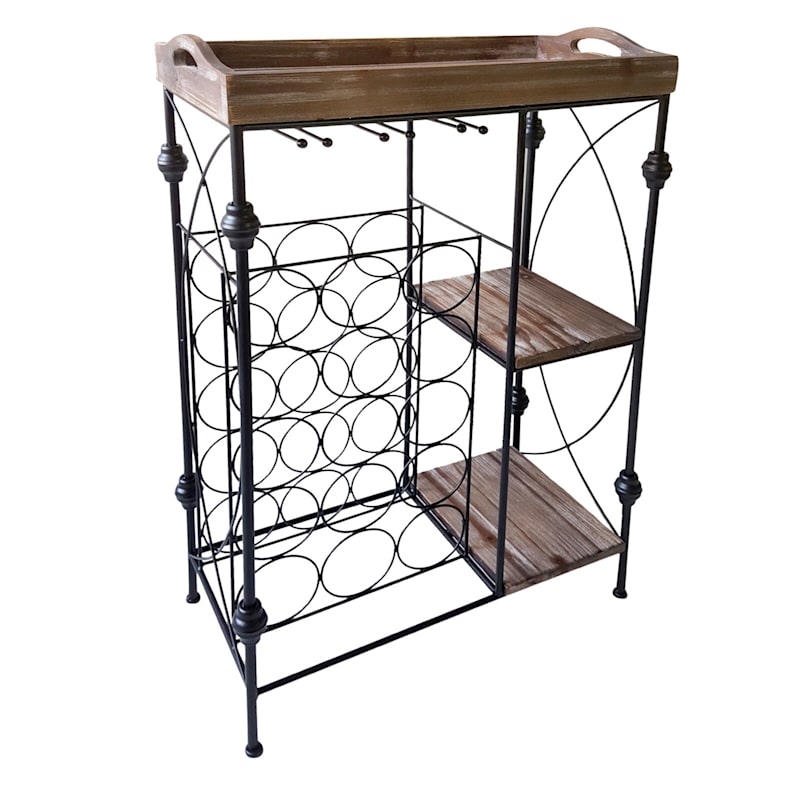 https://static.athome.com/images/w_800,h_800,c_pad,f_auto,fl_lossy,q_auto/v1629490154/p/124266809/black-metal-wine-rack-with-wooden-tray-top.jpg