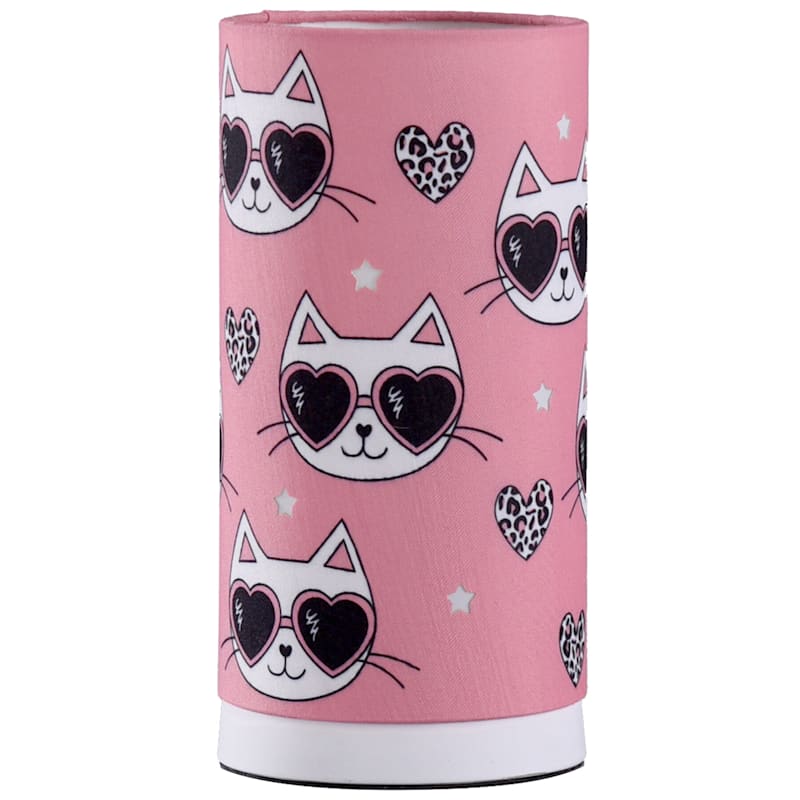 Kids' Cat with Sunglasses Accent Uplight, 12"