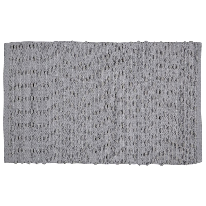 Gray Accent Rug, 20x34