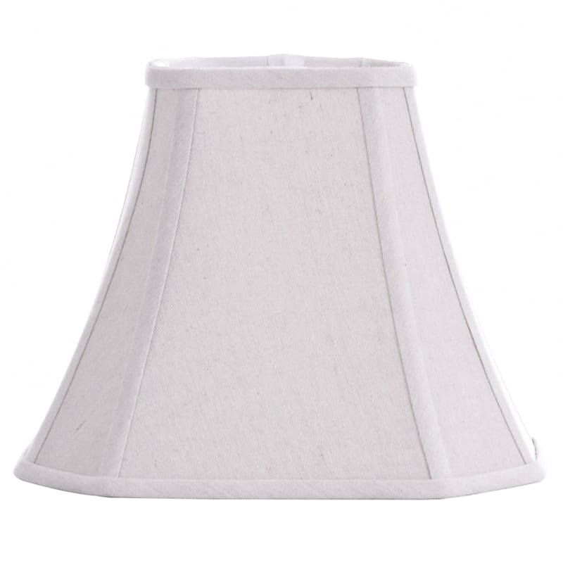 Natural Rectangle Linen Accent Lamp Shade, 10x6