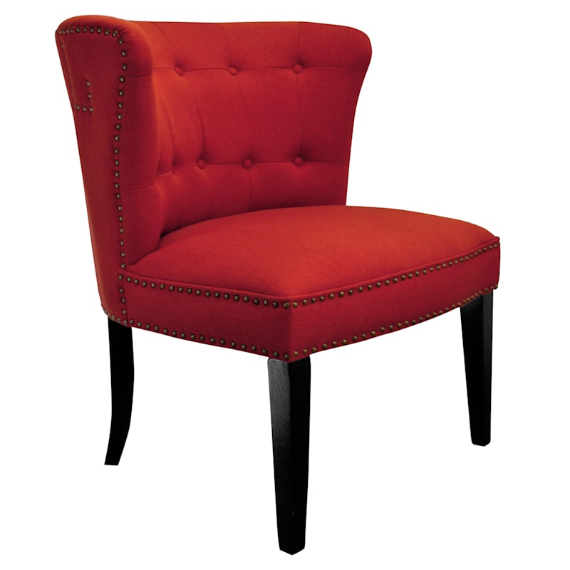 London Spice Linen Accent Chair