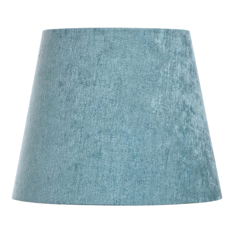 Light Blue Accent Lamp Shade, 8x7