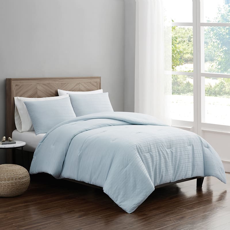 Piece Twin Comforter Set, Twin Blue Bedding Set