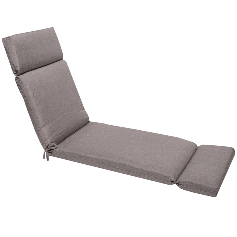 Vernon Granite Premium Universal Outdoor Chaise Lounge Cushion