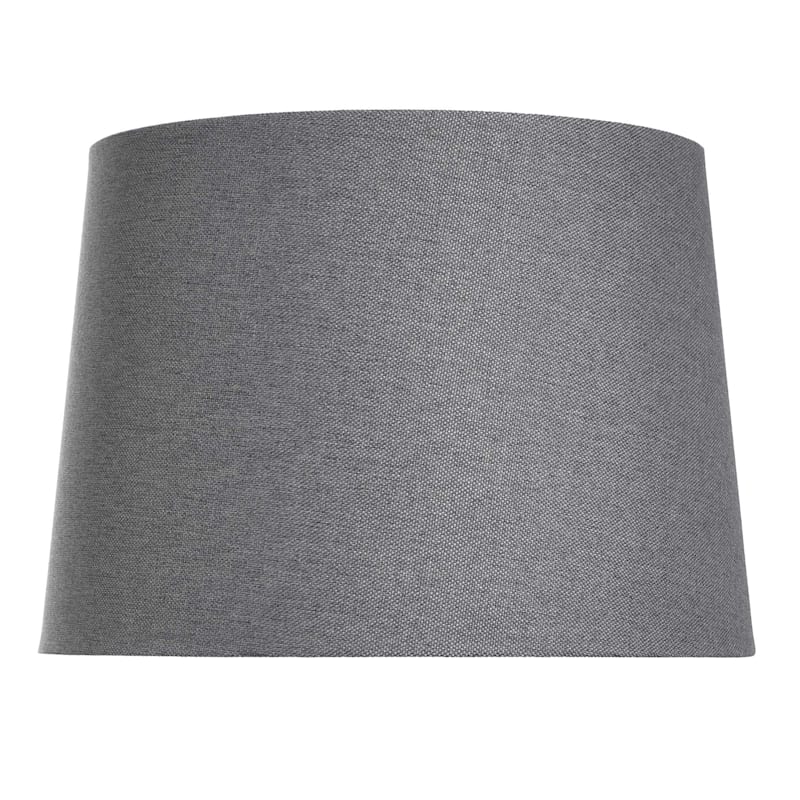 Grey Table Lamp Shade, 10x14
