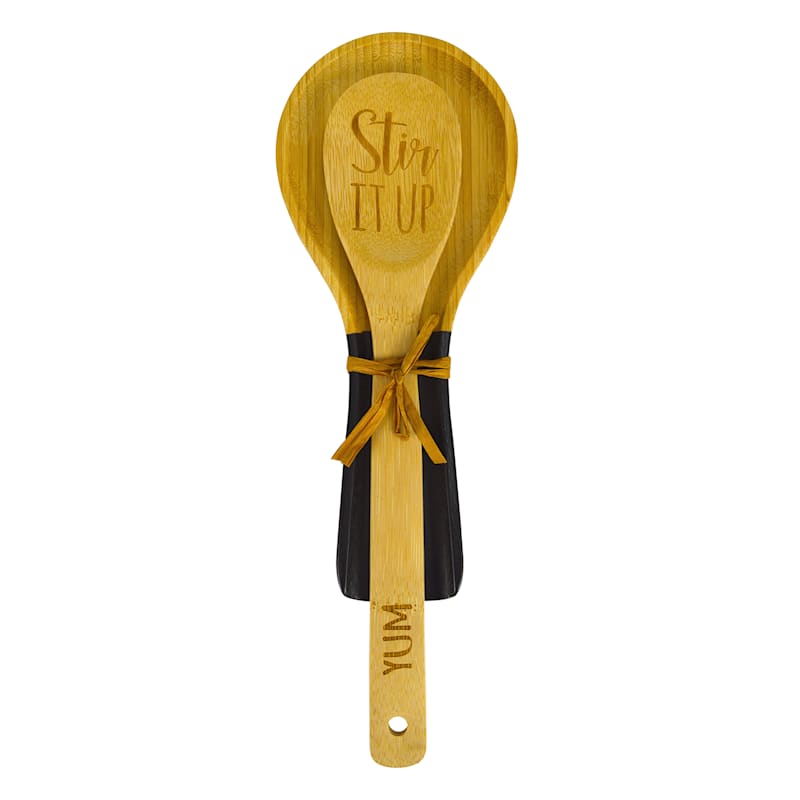 Give It A Rest - Spoon Rest & Wooden Spoon Set