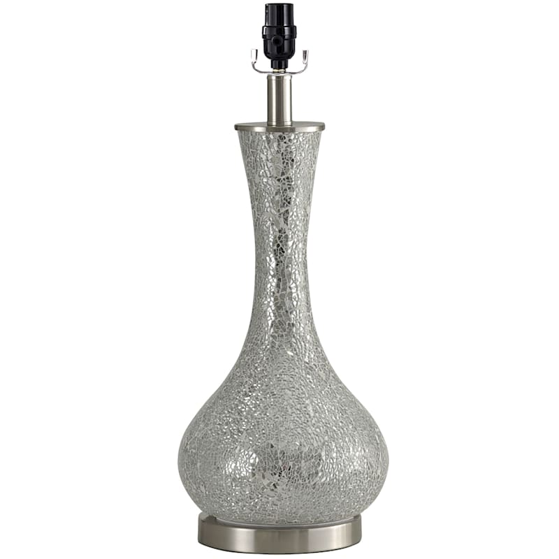 Silver mosaic table hotsell lamp
