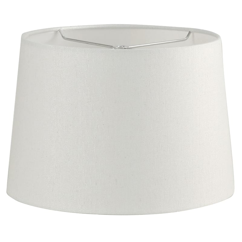 White Table Lamp Shade, 9x12