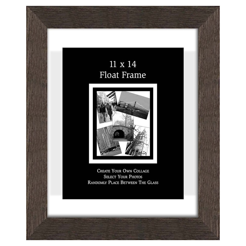 11 X 14-in Grey Float Frame