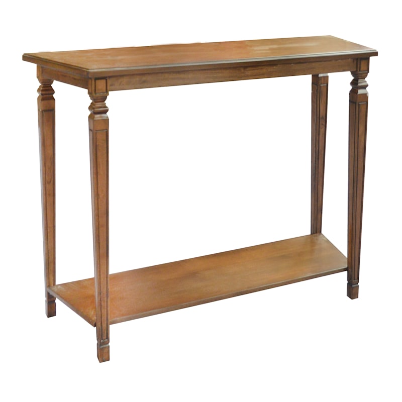 Grace Mitchell Brown Tapered Leg Console Table