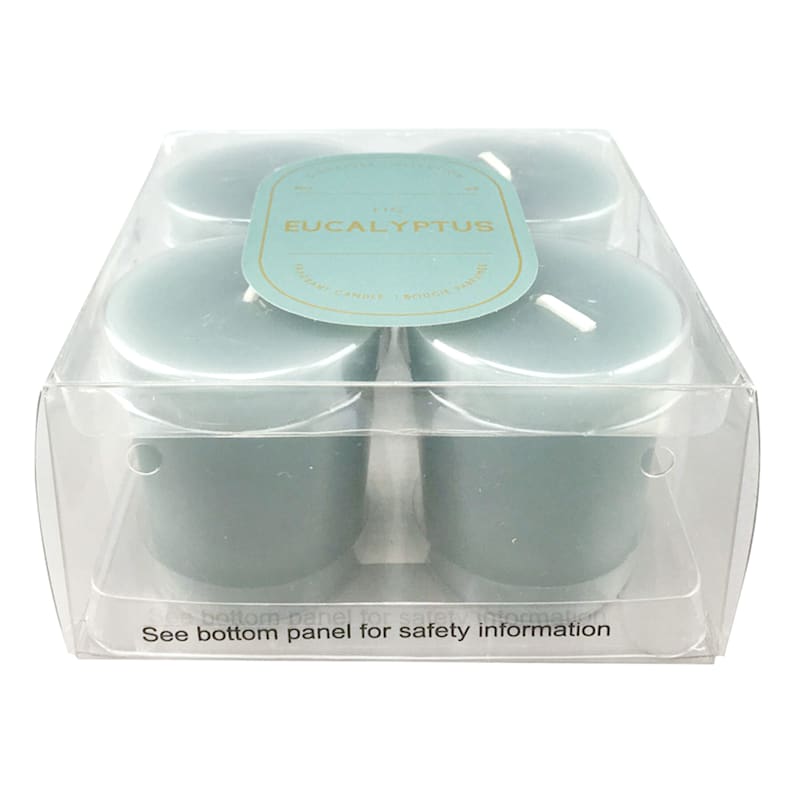 4Pack Fig Eucalyptus Scented Votive Candles