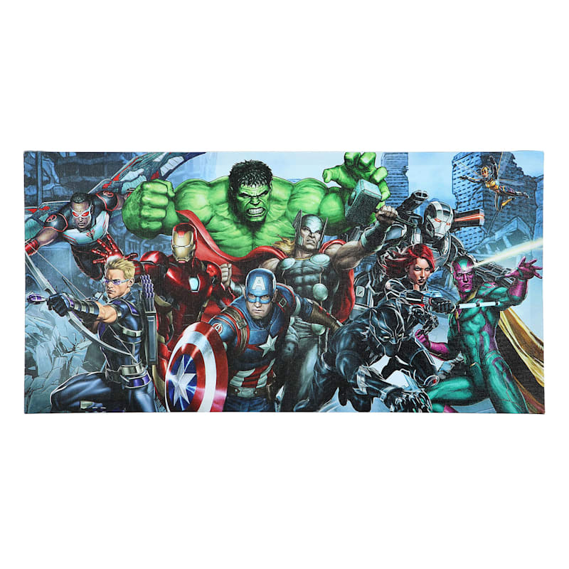 Avengers Canvas Wall Art, 24x12