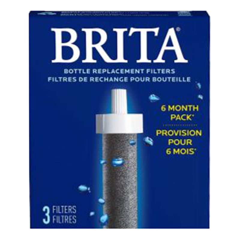 3-Count Brita Water Bottle Replacement Filters