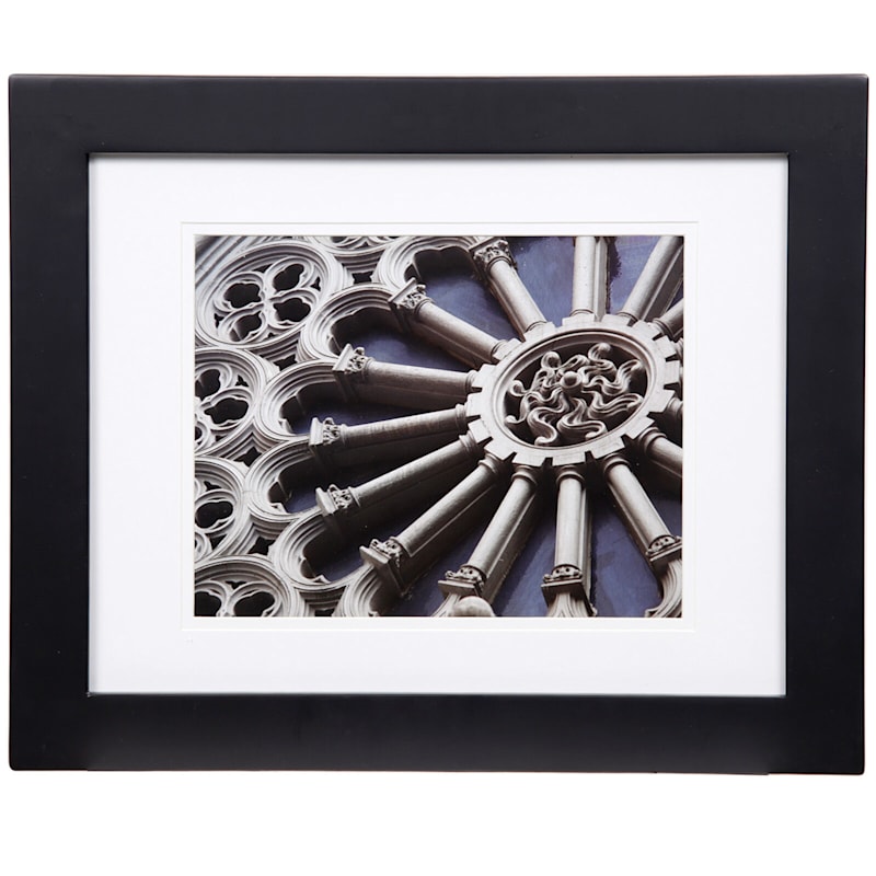 Pick & Mix 11x14 Matted to 8x10 Linear Wall Frame, Black
