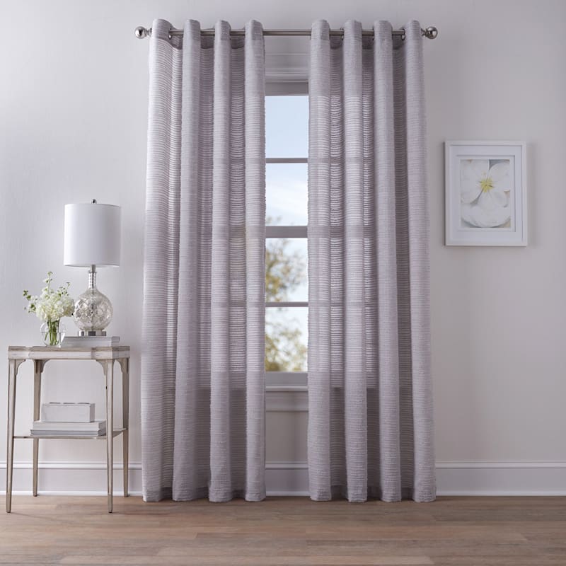 Maya Rod Pocket Window Curtain Panel 84" 
