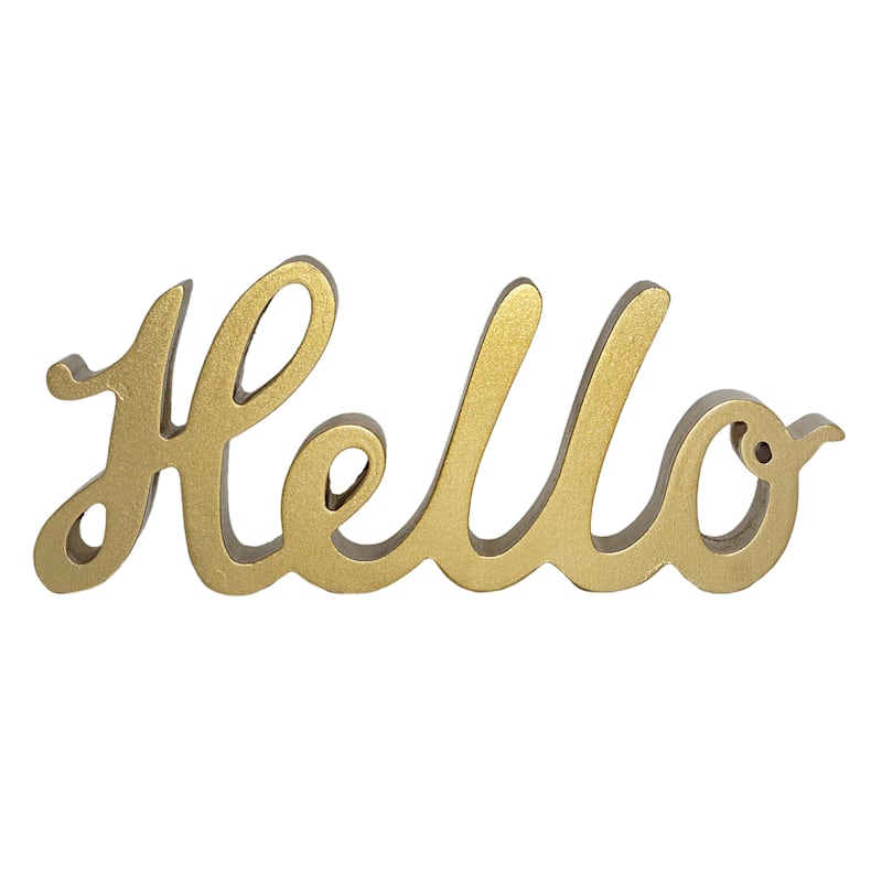 Hello sign shop