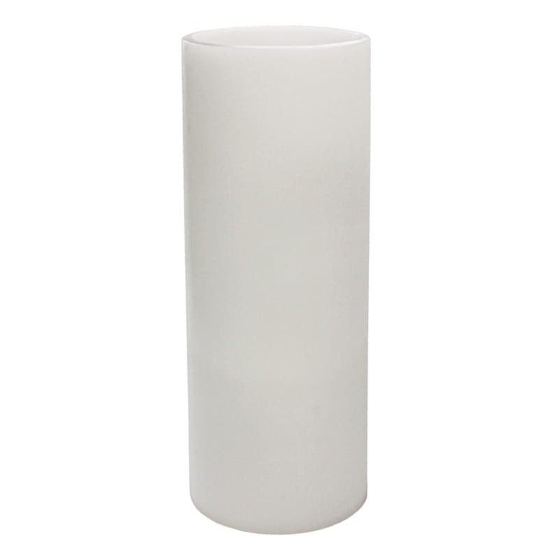 White LED Flameless Pillar Candle, 5x12