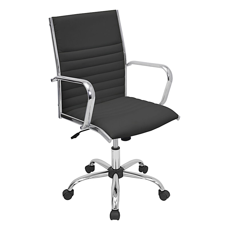 Master Black Contemporary Adjustable Office Chair