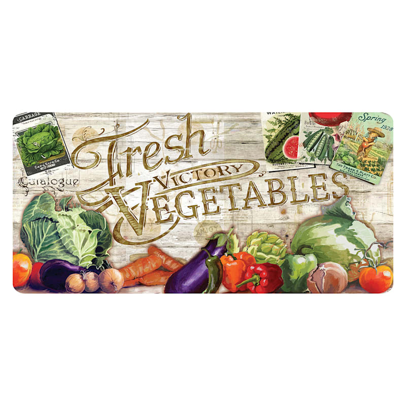 Fresh Victory Vegetables Kitchen Mat, 20x42