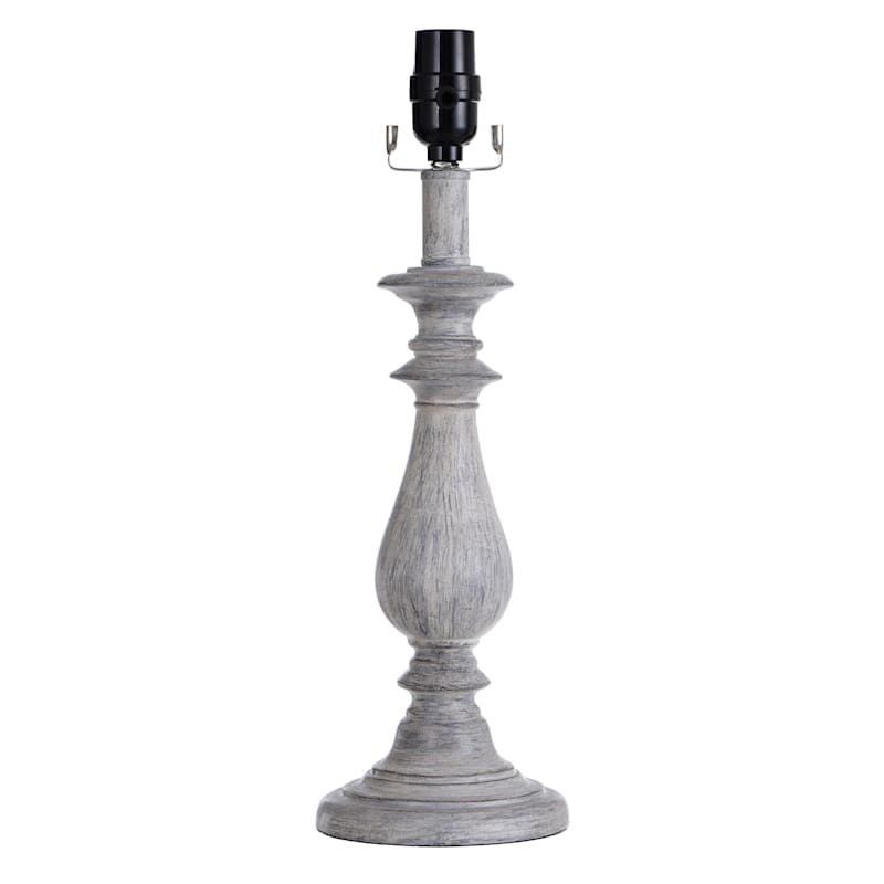 Grey Wash Accent Lamp, 16"