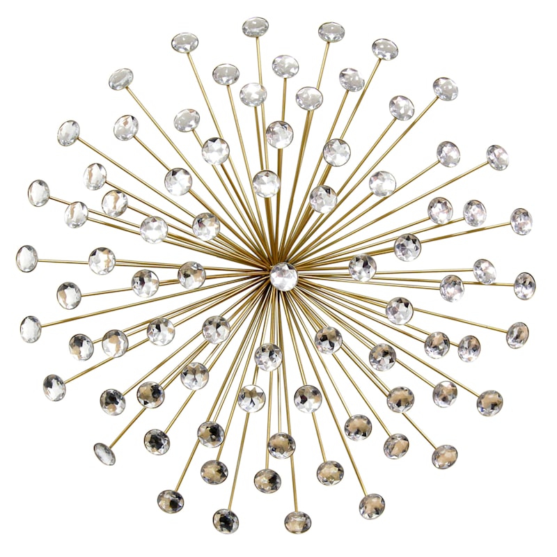 24in. Acrylic Burst Wall Decor At Home