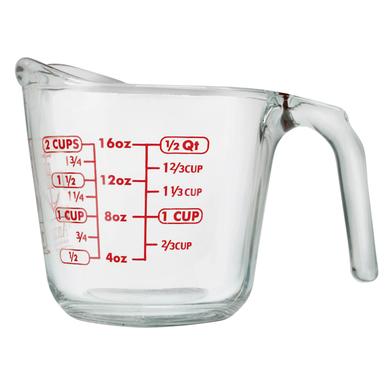8 oz Glass Measuring Cup - Anchor