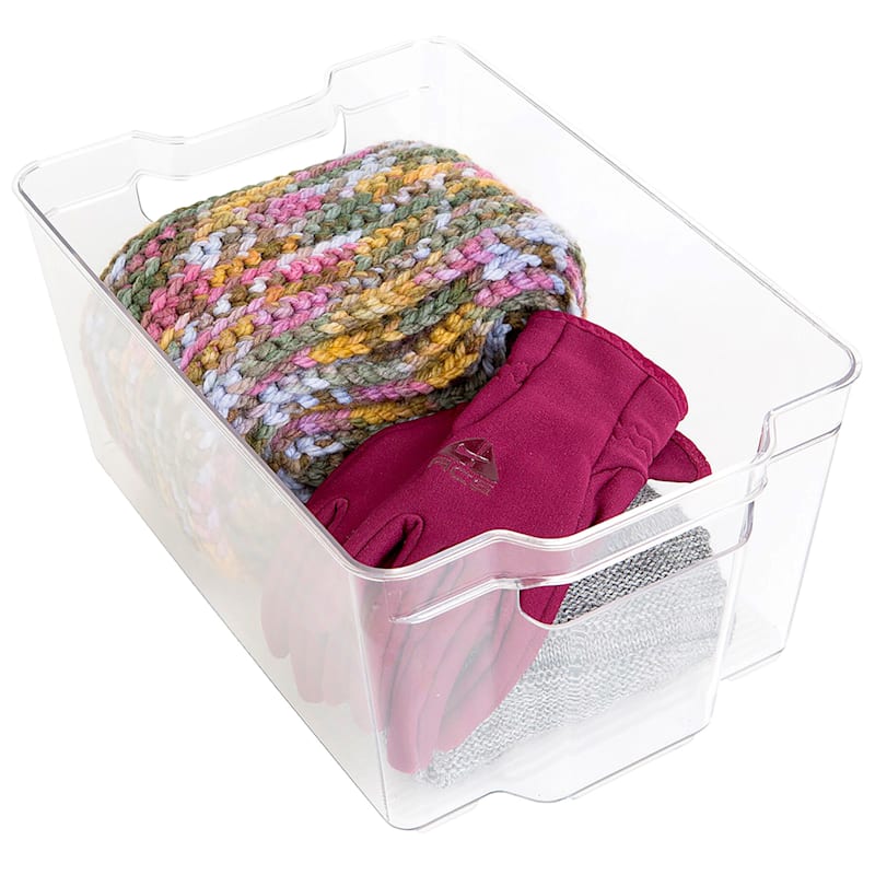 Clear Closet Storage Bin, Sold by at Home