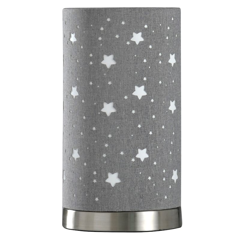 Grey star lamp top