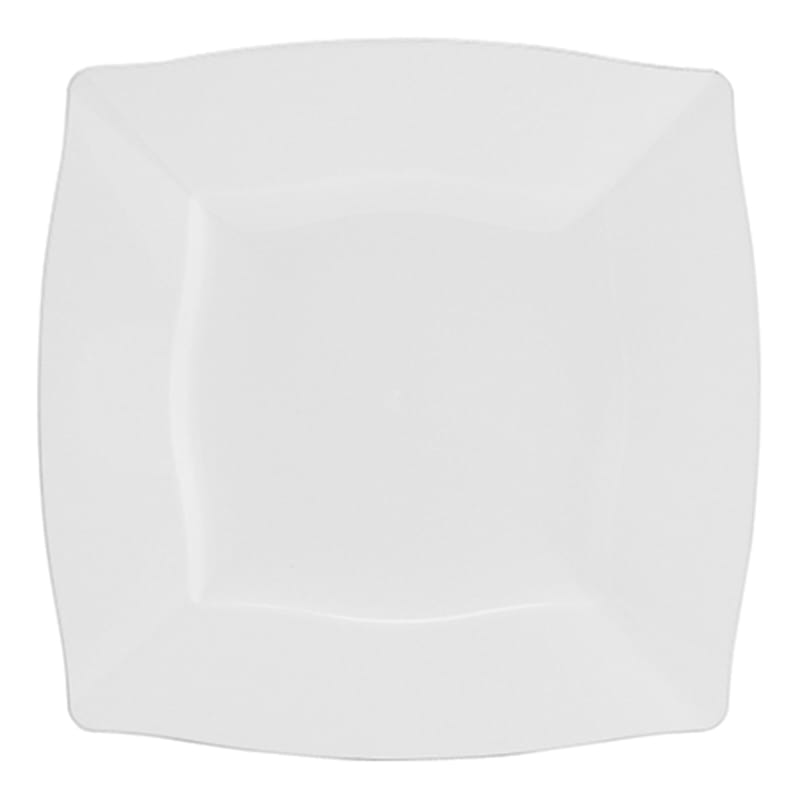 10.75in. White Square Plates Set Of 10